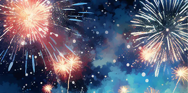 fireworks, event, festival, new year, new year's eve, midnight