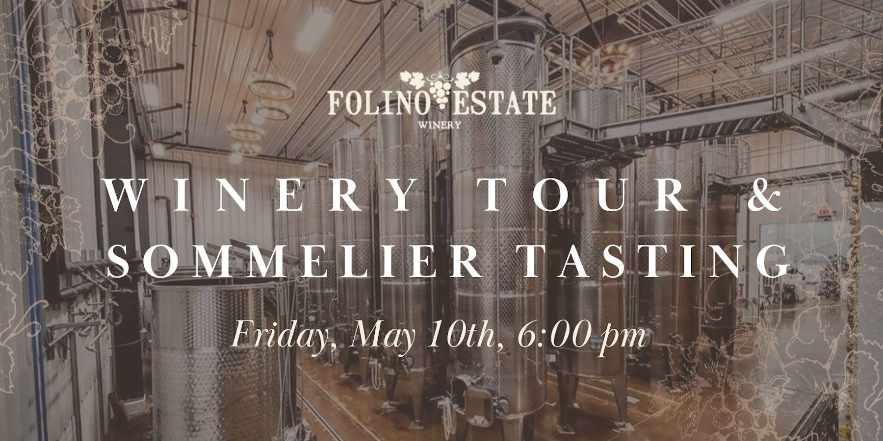 Folino Estate Winery Kutztown, PA Tock