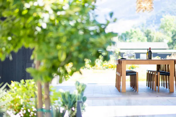 furniture, table, outdoor furniture, chair, outdoor table, shade