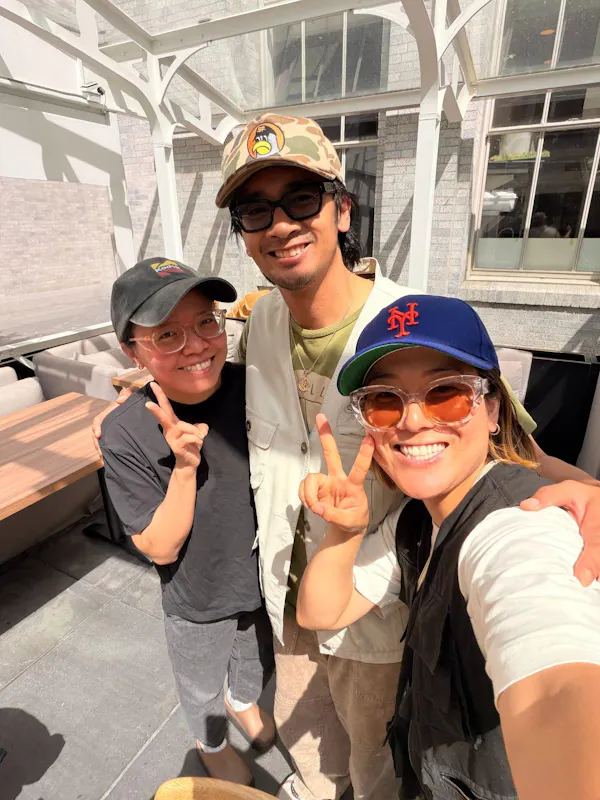 eyewear, hat, sleeve, smile, glasses, face