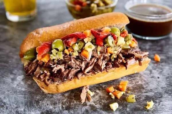 food, bread, ingredient, beef, meat, hot dog bun