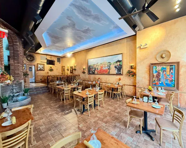 furniture, table, chair, restaurant, kitchen & dining room table, ceiling