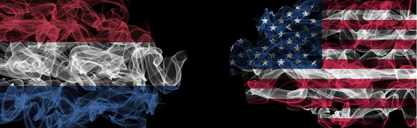 smoke, flag of the united states