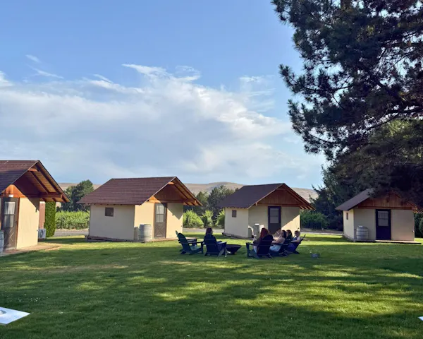 recreation, cottage, lawn, leisure, park, shade