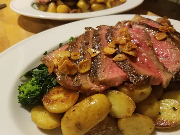 food, ingredient, meat, tableware, beef, steak