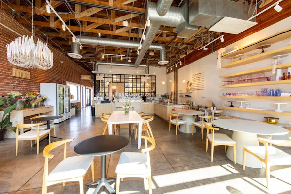 furniture, ceiling, lighting, restaurant, light fixture, countertop