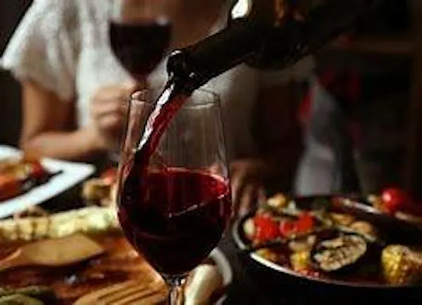 tableware, food, stemware, wine, drinkware, wine glass