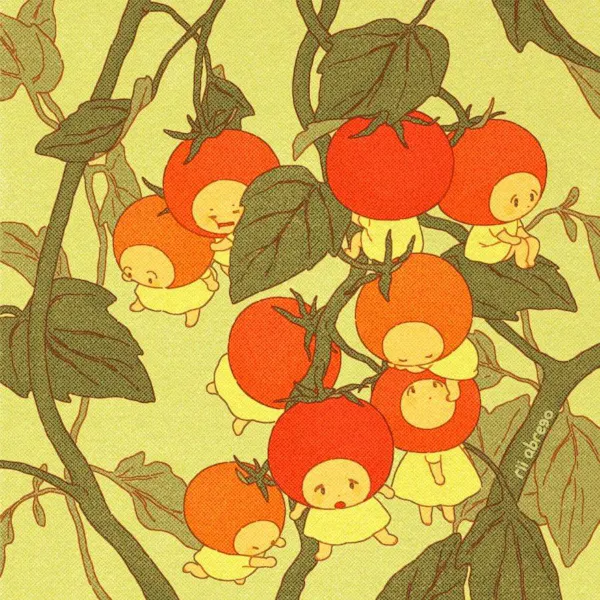 cartoon, illustration, fruit tree, fruit, animated cartoon, animation