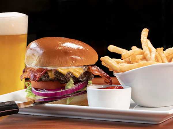 food, tableware, ingredient, bun, sandwich, french fries