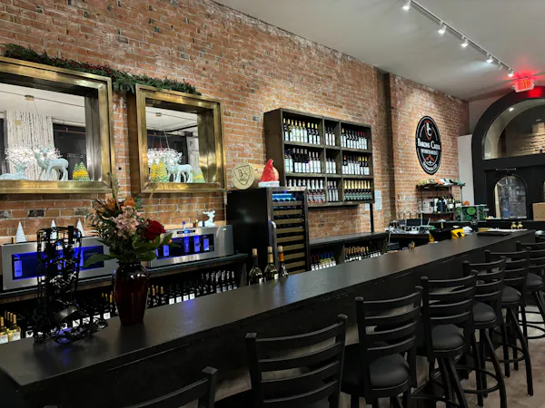 furniture, drinking establishment, barware, building, shelf, chair