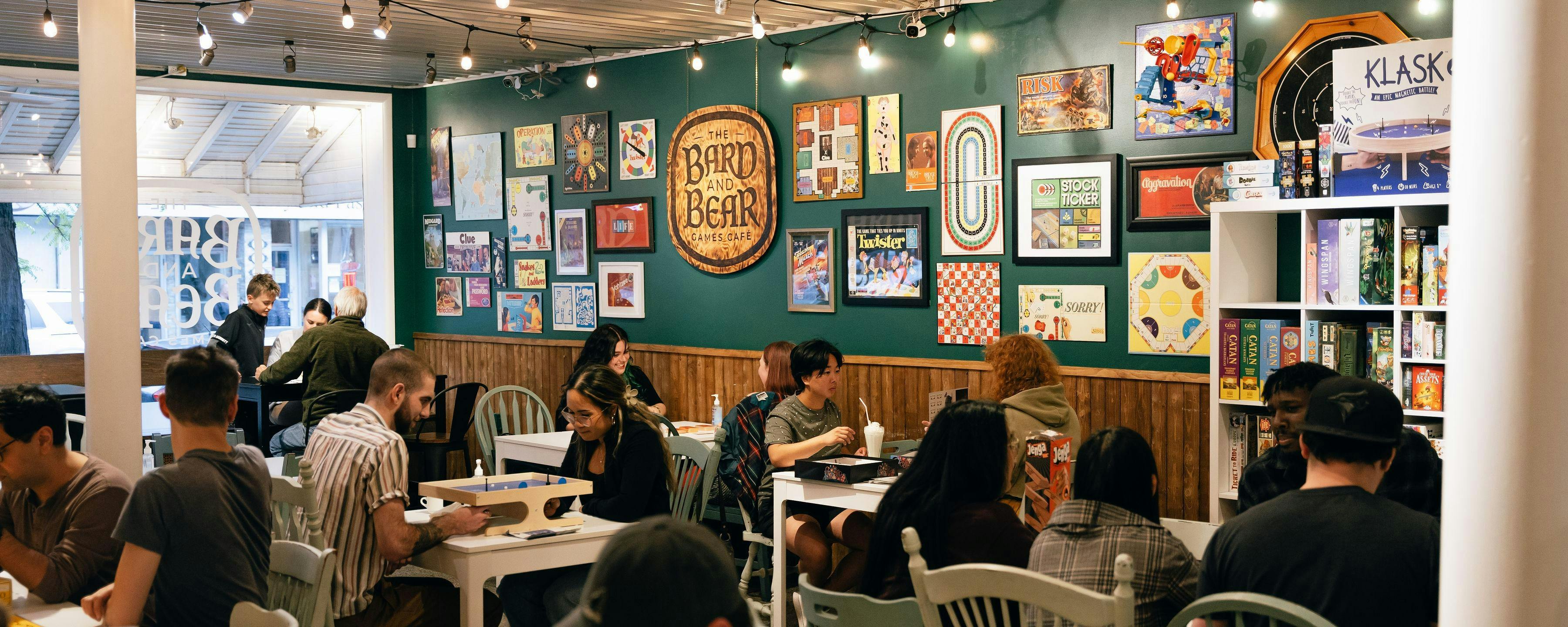 The Bard and Bear Games Cafe