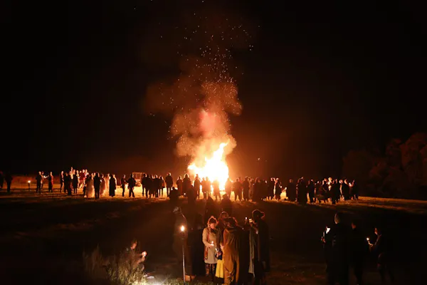 flame, fire, event, heat, night, bonfire