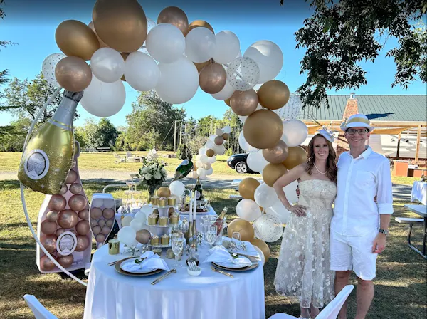 event, balloon, party supply, party, ceremony, chair