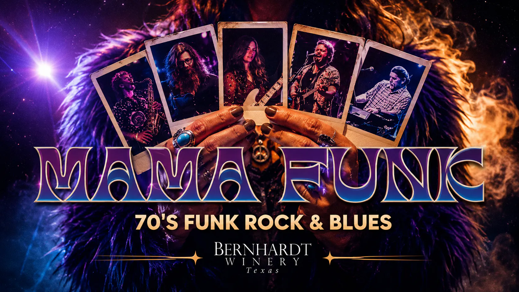 Mama Funk | 70's Funk Rock & Blues - Bernhardt Winery