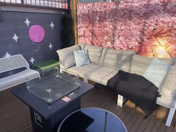 furniture, floor, flooring, outdoor furniture, chair, coffee table