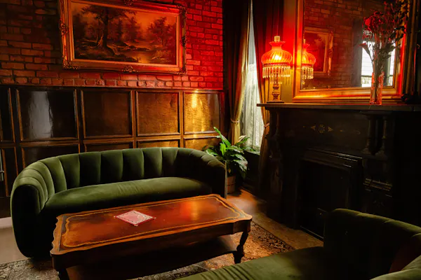 picture frame, furniture, property, couch, table, building