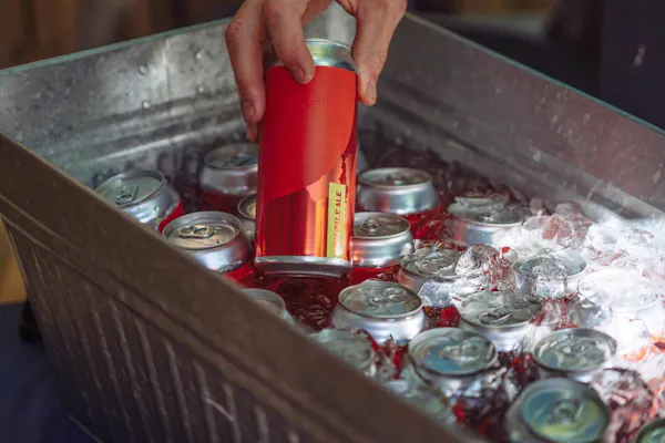 aluminum can, drink can, steel and tin cans, tin, cylinder, logo
