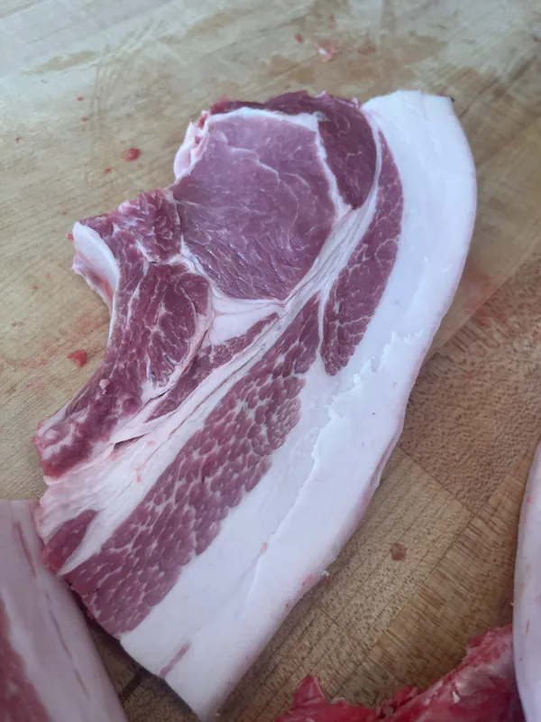 veal, pork, food, meat, animal product, animal fat