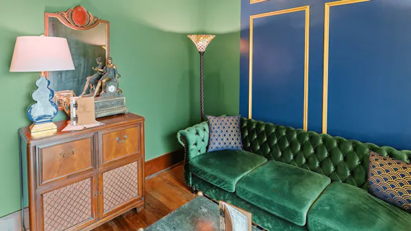 furniture, property, cabinetry, green, blue, azure