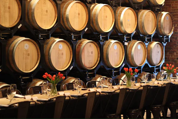 barrel, winery, wine cellar