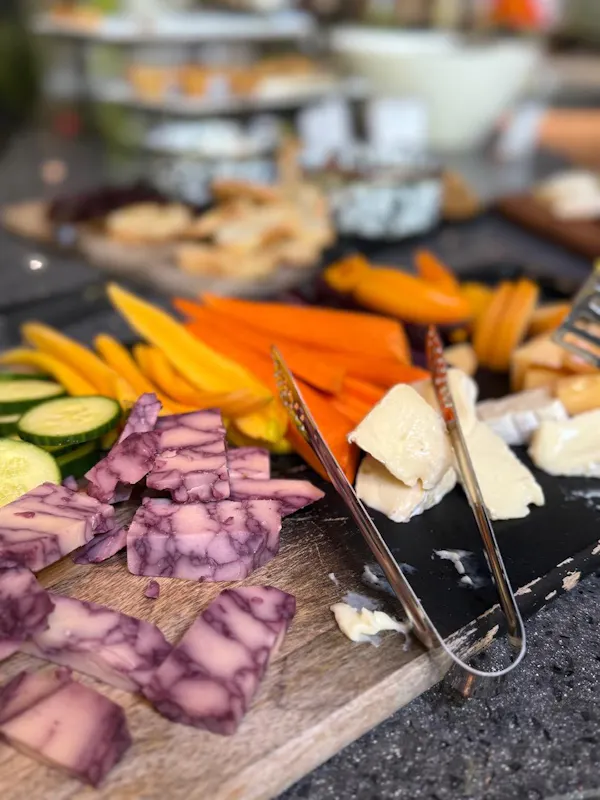 food, ingredient, tableware, produce, cheese, finger food