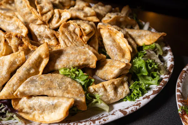 food, dumpling, ingredient, mandu, finger food, recipe