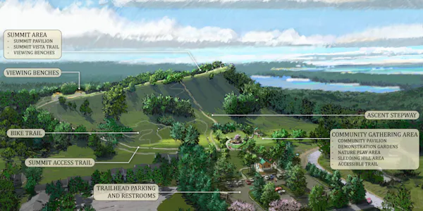 map, plantation, aerial photography, bird's-eye view, park