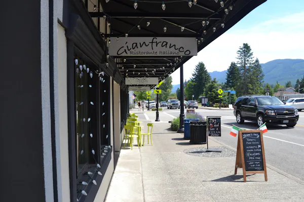 restaurant, awning