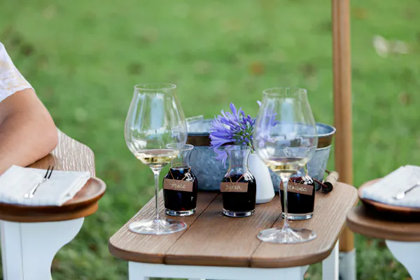 tableware, drinkware, furniture, stemware, plant, wine glass