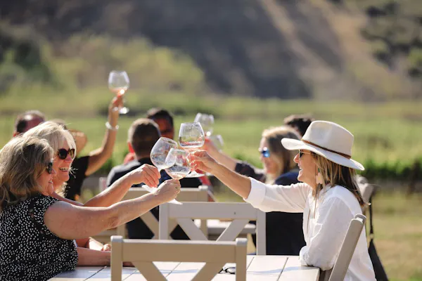 tableware, event, drinkware, alcoholic drink, smile, happiness
