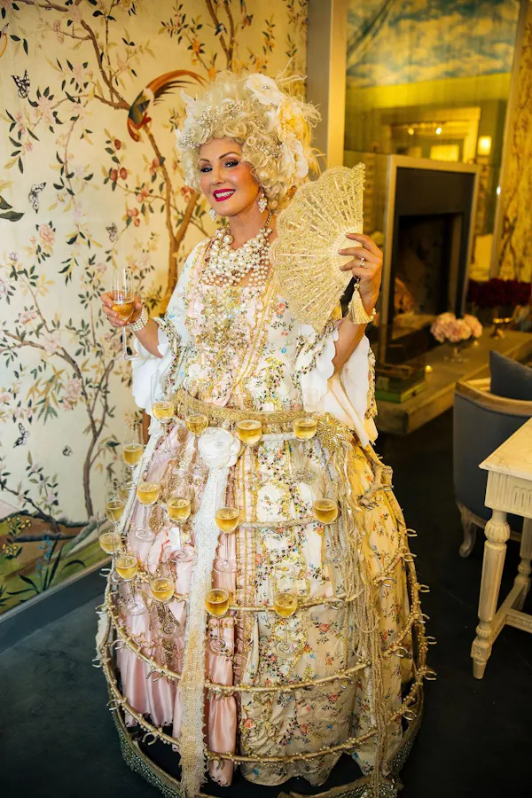 headgear, fashion, dress, costume, costume design, wig