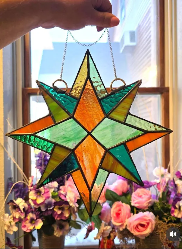 lighting, christmas decoration, glass, ornament, holiday ornament, stained glass