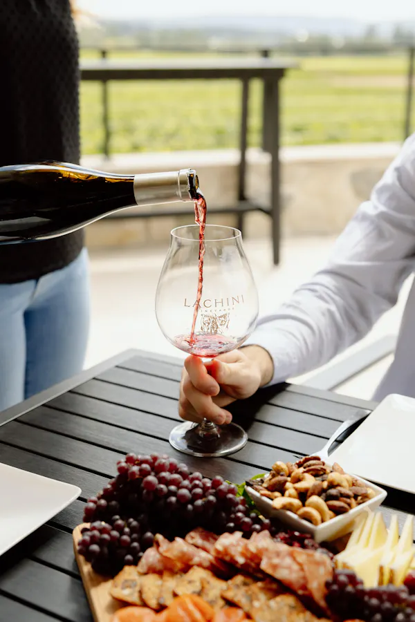 food, tableware, stemware, drinkware, alcoholic drink, wine glass
