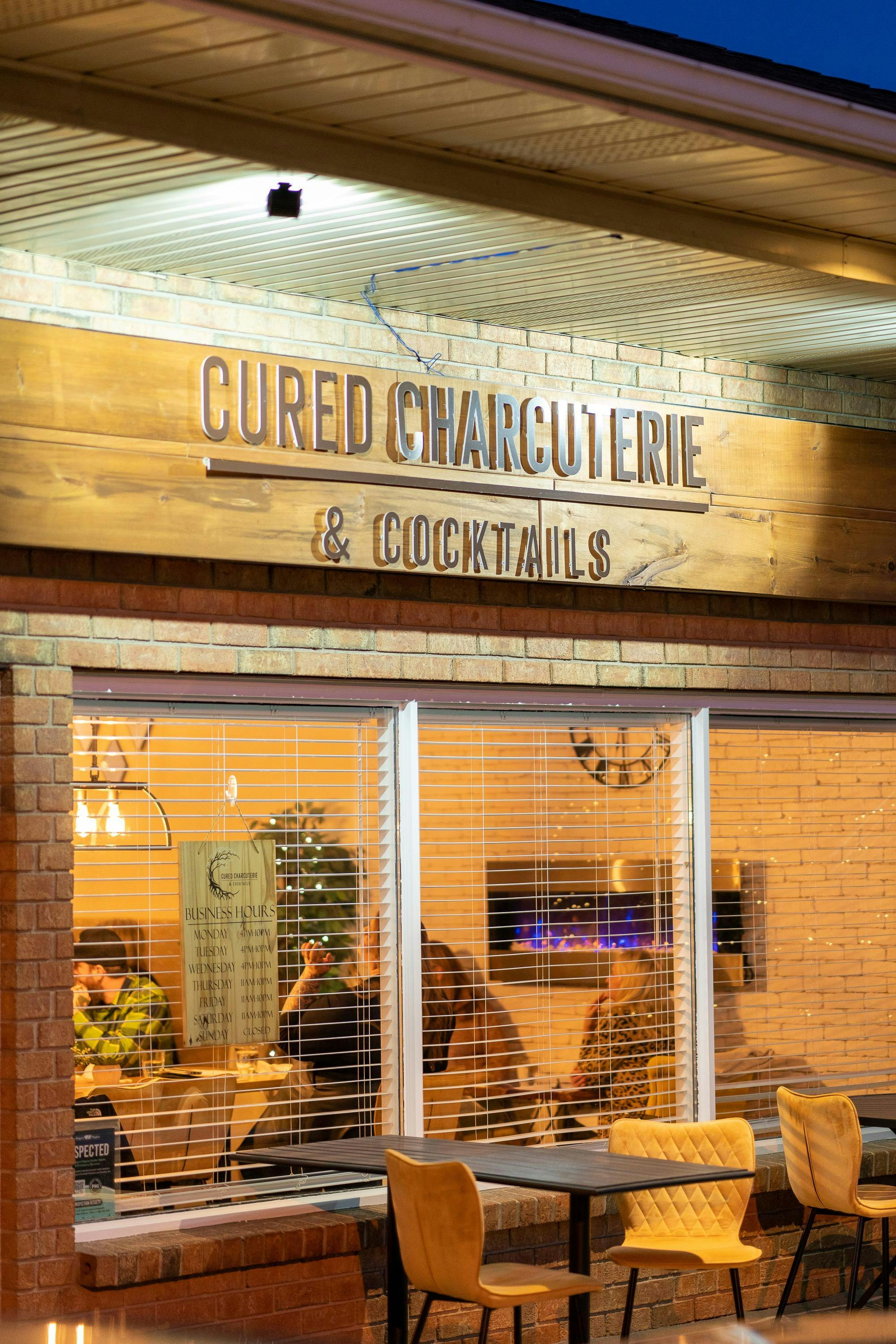 Cured Charcuterie & Cocktails