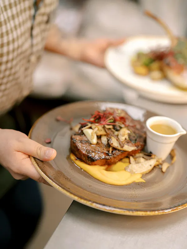 food, tableware, ingredient, dishware, plate, serveware