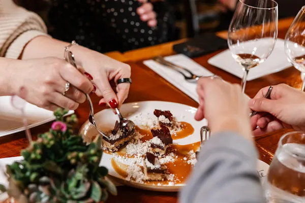 food, tableware, dishware, plate, table, drinkware