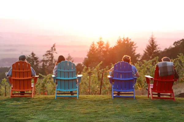 furniture, summer, leisure, outdoor furniture, chair, people in nature
