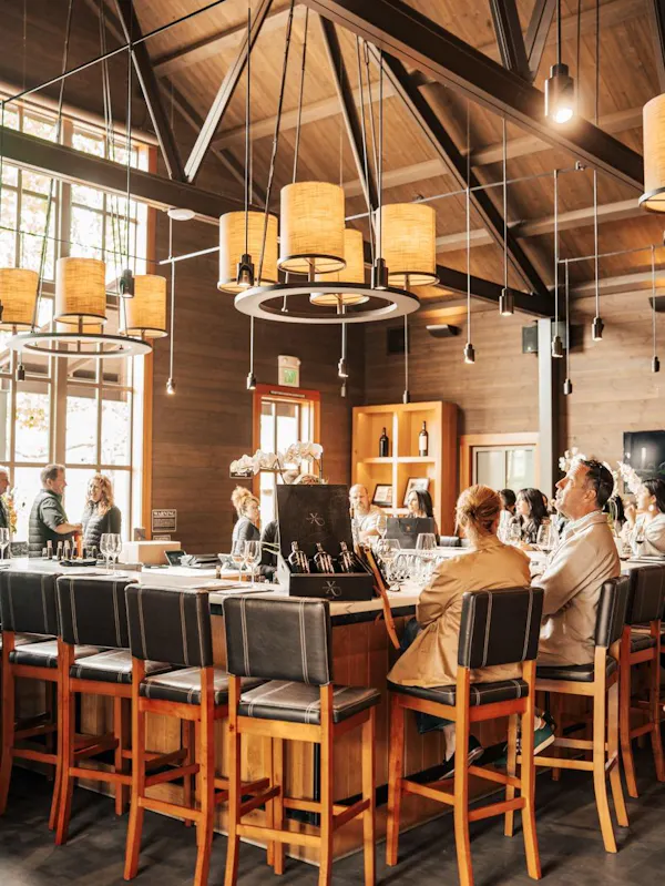 furniture, light fixture, table, chair, lighting, restaurant
