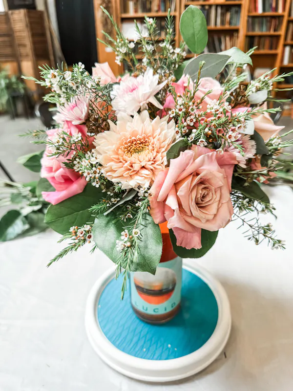 flower, flower bouquet, petal, floristry, pink, cut flowers