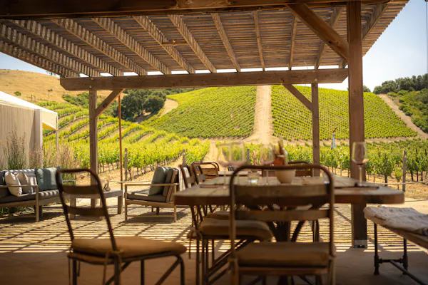 outdoor furniture, chair, shade, outdoor table, plantation, restaurant
