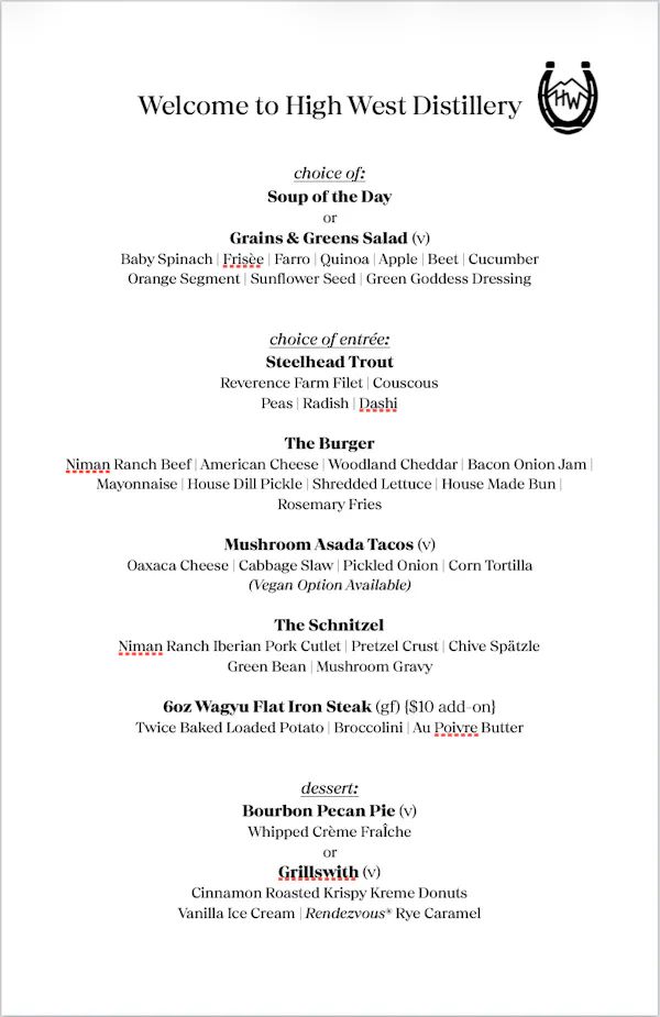 text, font, number, restaurant menu, document