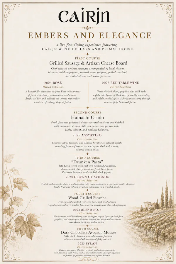 restaurant menu