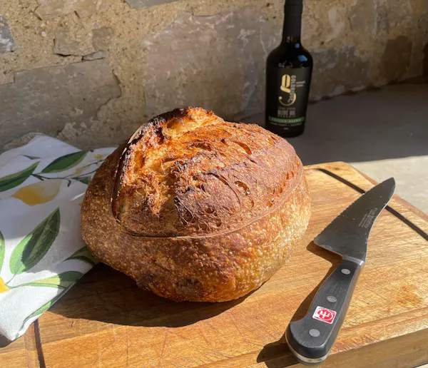 food, ingredient, bread, sourdough, baking, loaf