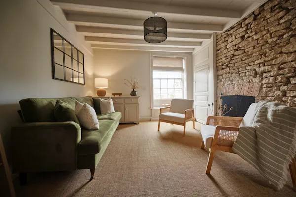furniture, property, comfort, couch, wood, picture frame