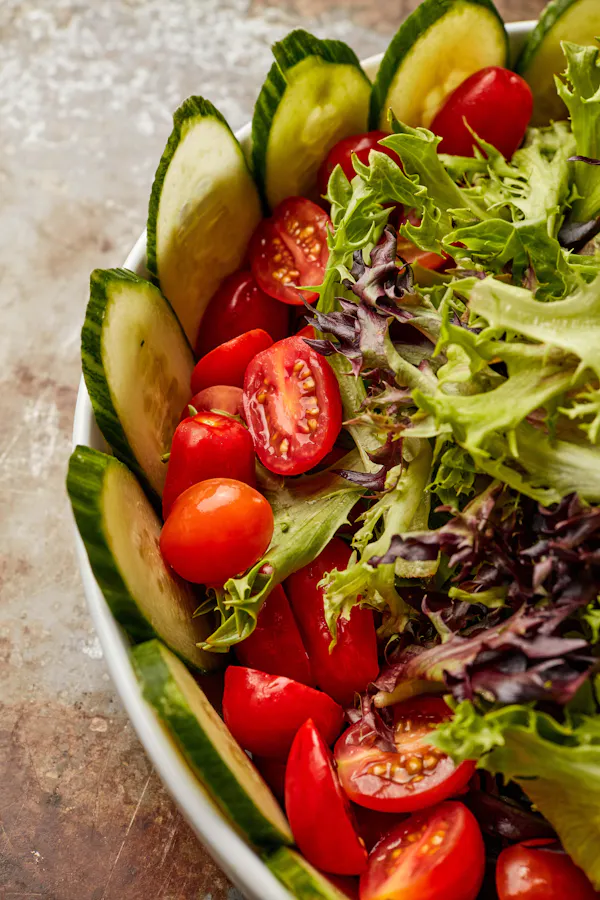 food, salad, fruit, ingredient, vegetable, produce
