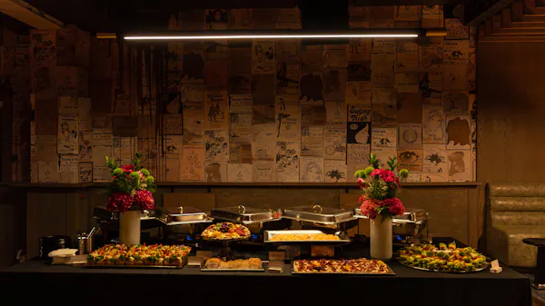 food, plant, table, flower, lighting, tableware