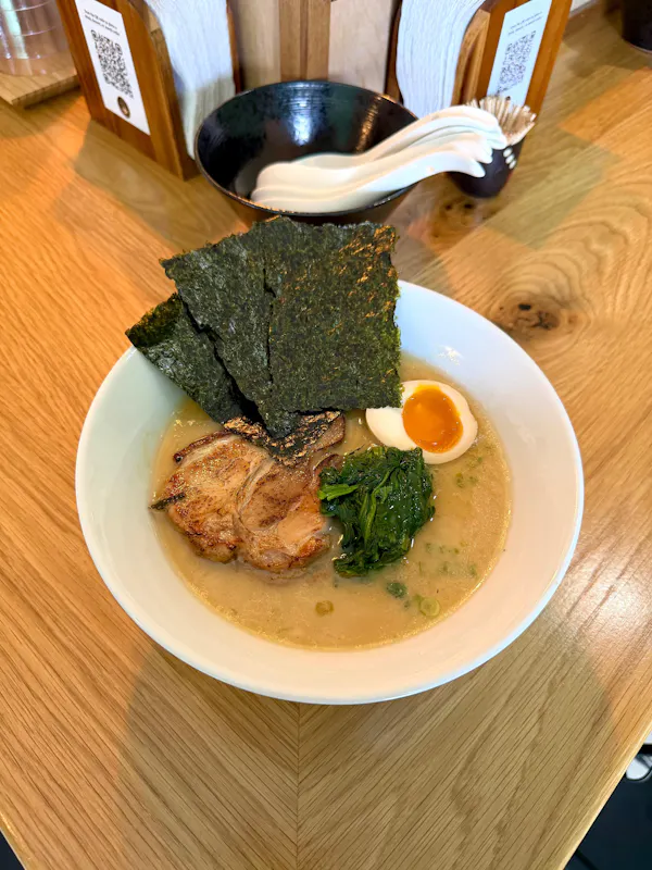 food, ingredient, gim, tableware, soup, boiled egg