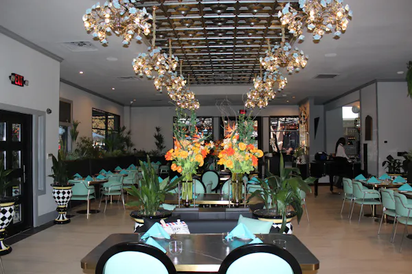 furniture, ceiling, chandelier, chair, lighting, table