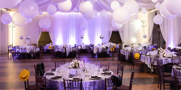 event, decoration, furniture, lighting, hall, table