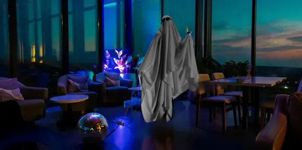 lighting, furniture, chair, restaurant, curtain, glass